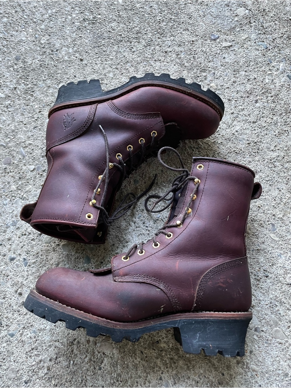 Chippewa Logger Boots Men’s Size 10 W Steel Toe